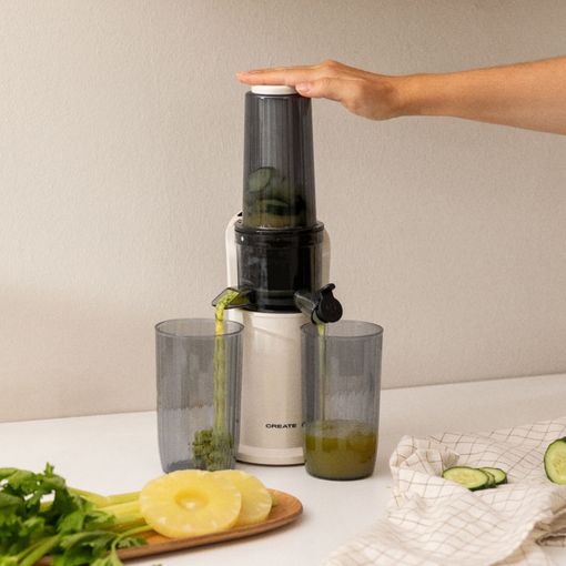 Licuadora Prensa de Frutas y Verduras Extractor de Zumos Slow