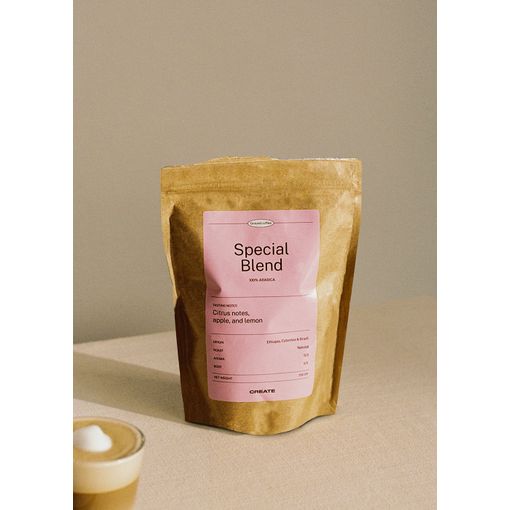 Café tostado artesanal Blend Gourmet 100% arábica en grano o molido. Precio  100gr. - Al Gra. Del sac al plat