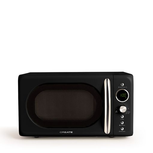 Microondas Grill Digital 900w, Negro, 26x26x25, Create - Microwave Retro con  Ofertas en Carrefour