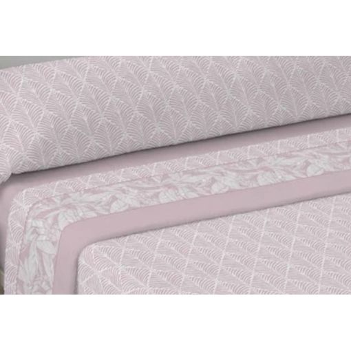 Juego De Sábanas Invierno Enio Rosa Palo Coralina 100% Poliéster Para Cama  De 90 Cm con Ofertas en Carrefour