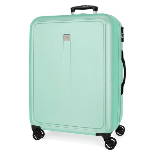 Maleta Grande Extensible Blanda 78cm TSA 4R Jaslen Brighton Azul