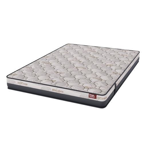 Colchón Hr Viscoelástico Soja Smart Elion 160x200 16 Cm Doble Cara Independencia De Lechos Firmeza Alta