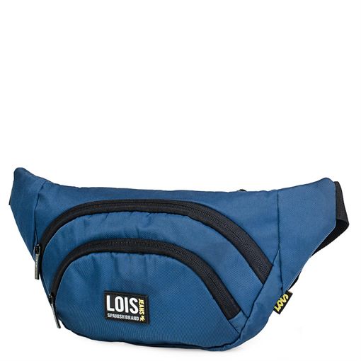 Bolso Con Bandolera Ajustable Pequeña Para Hombre De Lona Recubierta 309219  Marino con Ofertas en Carrefour