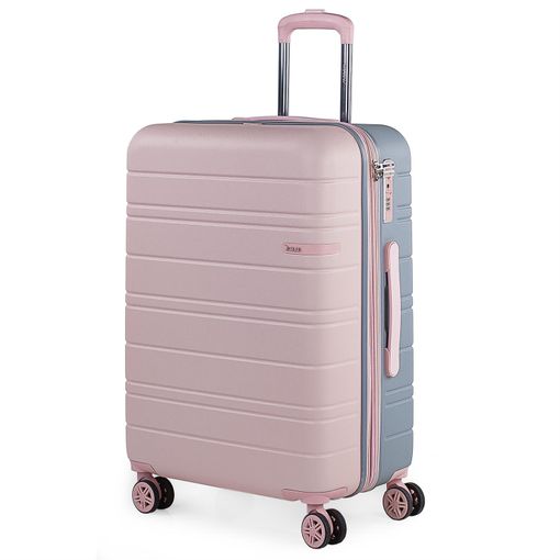 Maleta Mediana Rosa 66x44x26 Cms 4 Ruedas con Ofertas en Carrefour