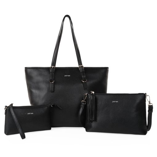 Set Bolso Bandolera Y Bolso De Mano Mujer 316420 Negro con Ofertas en  Carrefour