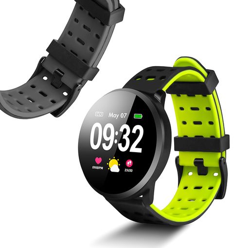 Reloj Inteligente D18 smartwatch D18S Impermeable Redondo deportivo Fitness  Tracker/Bluetooth Smartwatch Para Hombres Y Mujeres