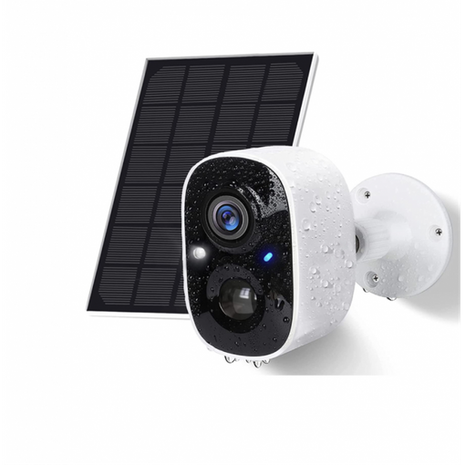 Camara Vigilancia Inalámbrica Fhd Con Panel Solar & Bateria