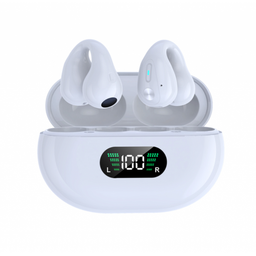 Mini Auriculares Inalámbricos Smartek Deportivos Bluetooth 5.3 Conducción  Ósea Con Clip Oreja Blancos con Ofertas en Carrefour