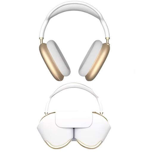 Klack Pro Auriculares Bluetooth de Diadema Blanco/Dorado