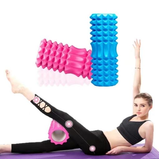 Rodillo De Masaje Yoga Foam Grid Roller Tunturi Naranja 33cm con Ofertas en  Carrefour