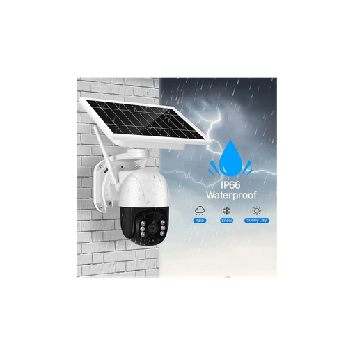 Cámara De Vigilancia Wifi Exterior 1080p Con Panel Solar Y Detección De  Movimiento Ai con Ofertas en Carrefour