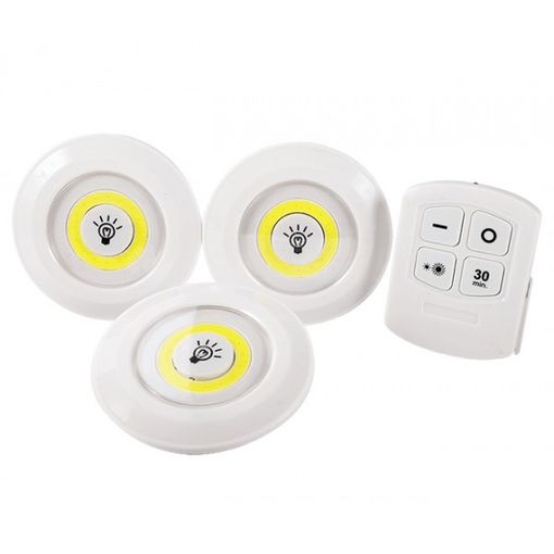 Luz LED con mando a distancia, funciona con pilas, para armarios, arma –  Maxia Market