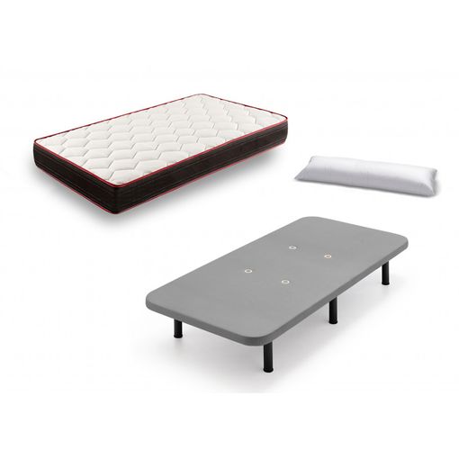 Cama Completa - Colchón Flexitex + Somier Basic + 4 Patas De 26cm, 105x200  Cm con Ofertas en Carrefour