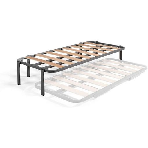 Cama Nido Metálica Reforzada Con 6 Patas + 2 Colchones Flexitex + 2  Almohadas De Fibra Tacto Pluma, 90x190 Cm con Ofertas en Carrefour