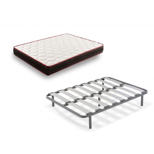 Pack Colchón Quebec Visco 29 Cm + Canapé Blanco 120x190 Cm. Pikolin con  Ofertas en Carrefour