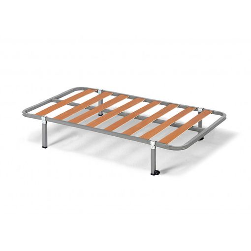 Somier 90x190 Cm Multiláminas Con Reguladores Lumbares Tubo Acerado 40x30  Mm Láminas De Haya Antideslizantes. Patas No Incluidas. con Ofertas en  Carrefour