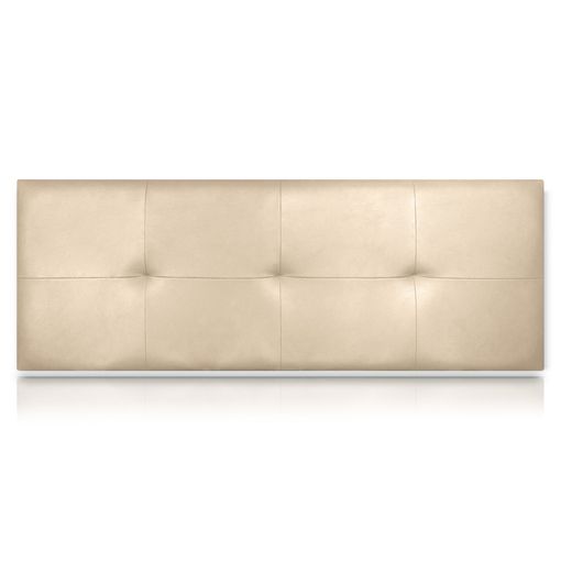 Cabeceros Zeus Tapizado Polipiel Beige 145x50 De Sonnomattress