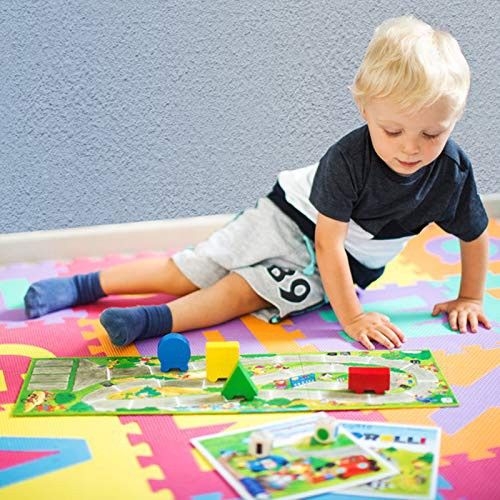 Suelo Puzzle De Colores Fabricado En Eva- 4 Piezas 60x60x1cm con Ofertas en  Carrefour