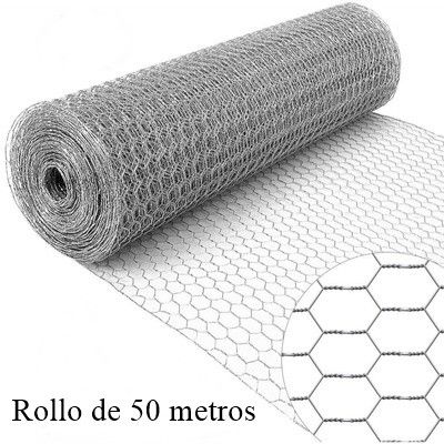 limpiar gusano Bienes Malla Hexagonal. Luz 16mm Diámetro Alambre 0,70mm Rollo 50 M. Triple  Torsión. 0.6 M con Ofertas en Carrefour | Ofertas Carrefour Online