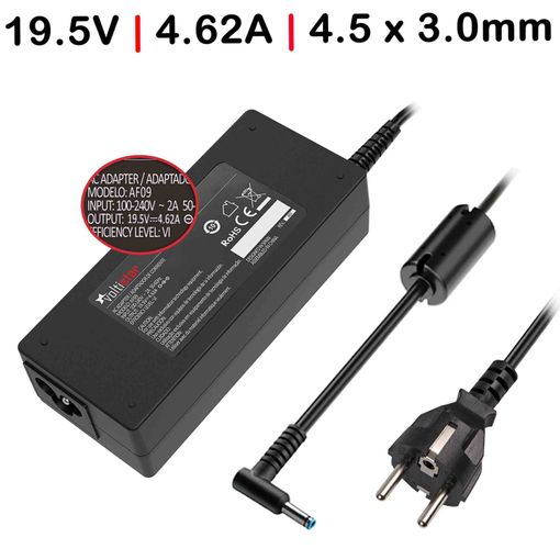 Cargador para Portátil HP 19.5V 4.62A 90W