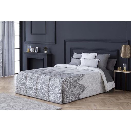 Edred n Conforter Baza Gris Para Cama De 90 Cm con Ofertas en