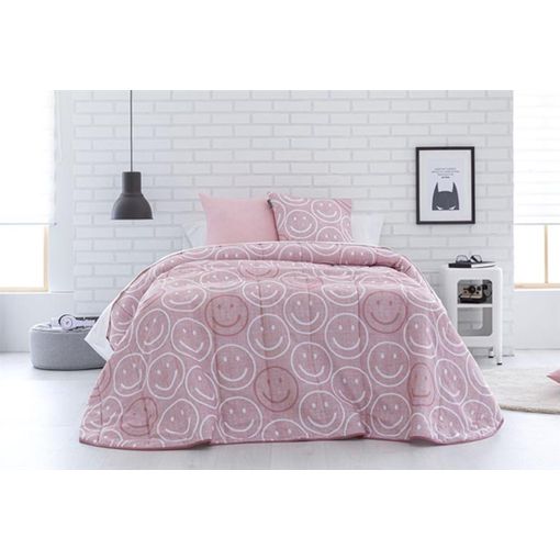 Colcha Bouti Para Cama Invierno. Colcha Cubre Cama Darling. Cama 135. Color  Rosa con Ofertas en Carrefour