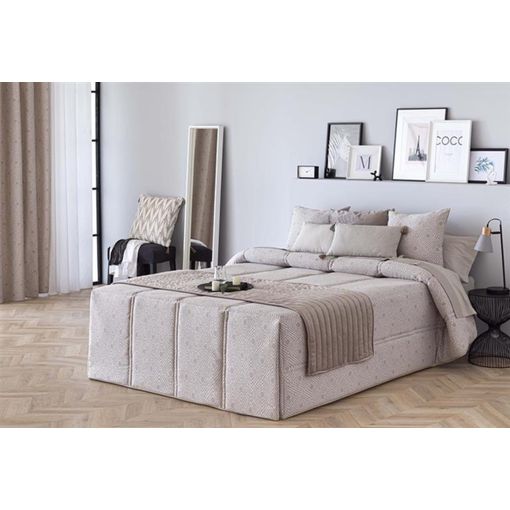 Edredón Conforter Toledo Beige Para Cama De 180 Cm con Ofertas en Carrefour