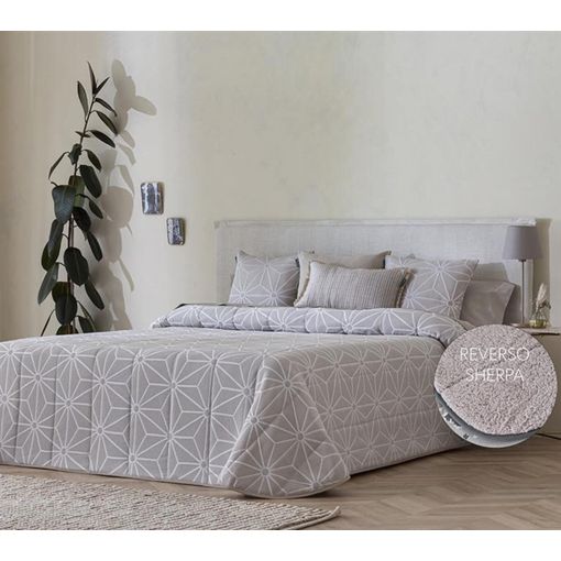 Edredón Conforter Toledo Beige Para Cama De 150 Cm con Ofertas en Carrefour