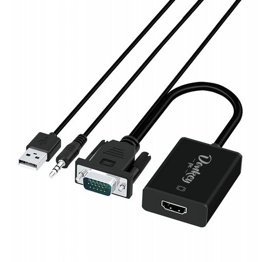 Adaptador Vga A Hdmi Para Pc. 1080p Con Audio Donkey Pc Donkcn07 con  Ofertas en Carrefour