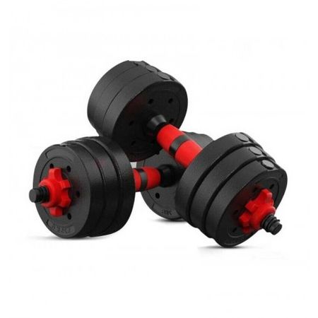 JUEGO DE PESAS REGULABLES FITNESS GYM 30 KG TOTAL