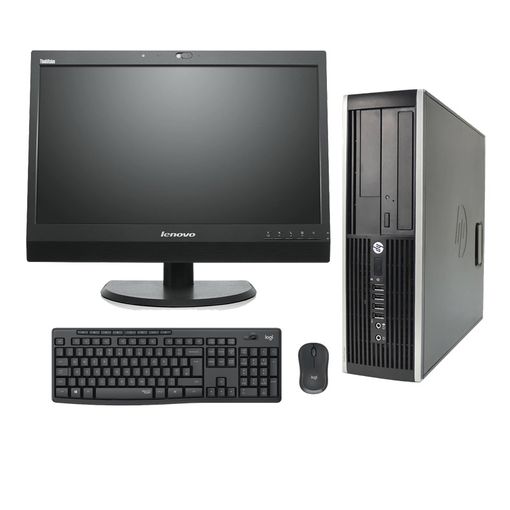 Hp 8300 Sff - Ordenador De Sobremesa + Monitor 23" Con Webcam (intel Core I5-3470 3,2 Ghz, 16 Gb De Ram, Disco Hdd De 2tb, Lector, Wifi, Teclado Y Raton, Windows 10 Pro)-(reacondicionado)-(2 Años De Garantía)