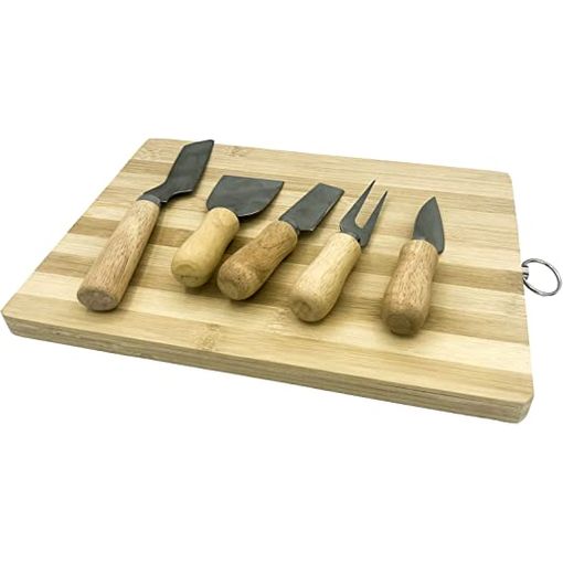 Set X3 Tabla De Madera Para Cortar Picar Bambu Cocina