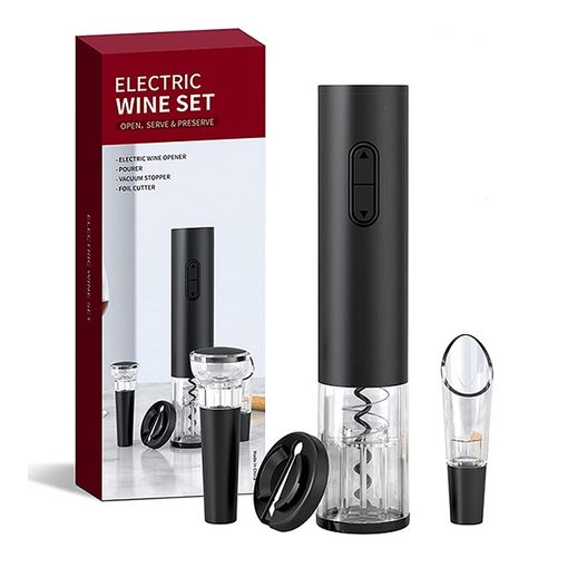 Abridor de vino eléctrico