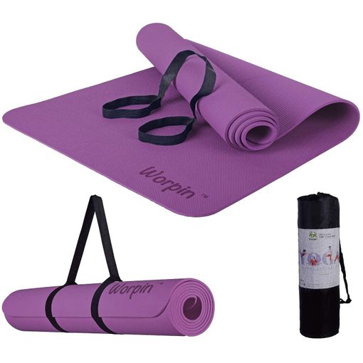 Yoga Mat / Esterilla De Yoga Grosor 10mm Azul con Ofertas en Carrefour