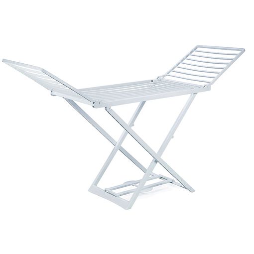 Tendedero Plegable De Metal Aluminio Homcom 157,5x54x101 Cm- Blanco con  Ofertas en Carrefour