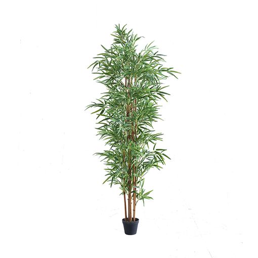 Planta De Bambú Artificial De Pe, Cemento Ø18x150 Cm - Outsunny. Verde con  Ofertas en Carrefour