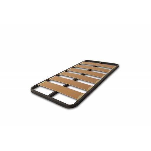 Somier 80x180 Cm Multiláminas Con Reguladores Lumbares Tubo Acerado 40x30  Mm Láminas De Haya Antideslizantes + 4 Patas Cilíndricas De 32 Cm. con  Ofertas en Carrefour