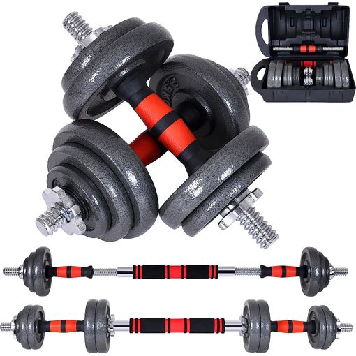 Kit Mancuernas - Kit Pesas Musculación 30kg.