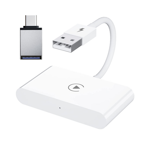 Adaptador automático inalámbrico para Android, adaptador inalámbrico para  automóvil Android, dongle automático inalámbrico para Android - Se conecta