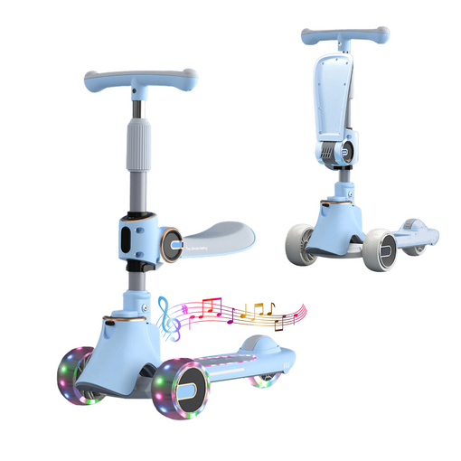 Scooter Para Niños 3in1 Balance Bike 50kg Max Hypermotion Asiento Extraíble  Azul con Ofertas en Carrefour