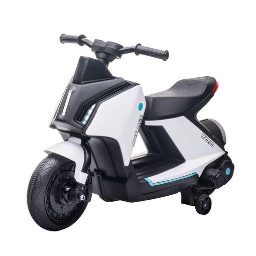 Moto Eléctrica Infantil Con 3 Ruedas Para +3 Años Azul Y Negro Homcom con  Ofertas en Carrefour