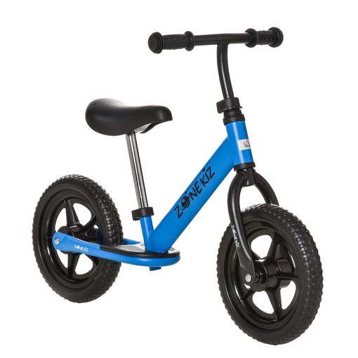 Bicicleta Sin Pedales Para Niños De +2 Años Ajustable Azul Homcom con  Ofertas en Carrefour