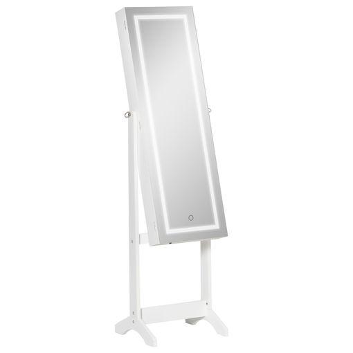 Espejo Joyero Lacado Blanco41 X 160 X 36 Cm con Ofertas en Carrefour