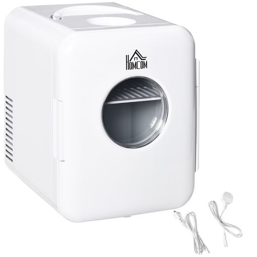 VEVOR Mini Nevera Pequeña Portátil 220V/12V 48W 10L Mini