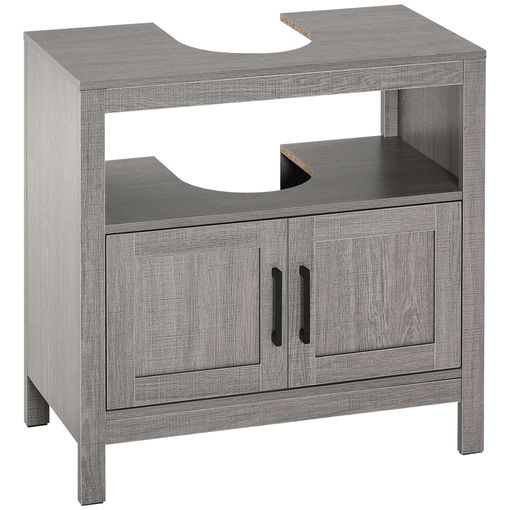 Mueble Debajo Del Lavabo De Madera Abs Kleankin 57x33x60 Cm-blanco con  Ofertas en Carrefour