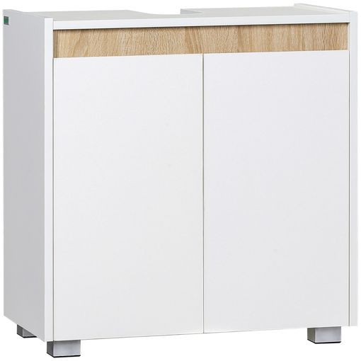 Mueble Para Debajo Del Lavabo De Mdf Kleankin 60x30x60 Cm-natural con  Ofertas en Carrefour