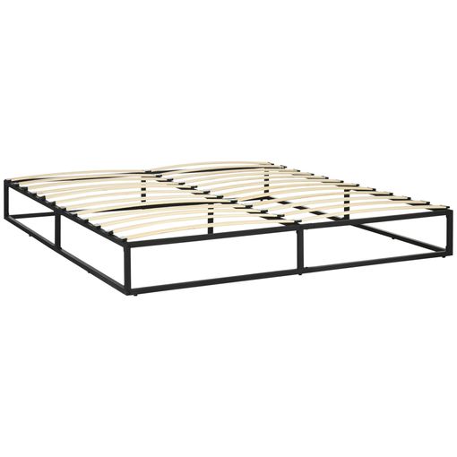 Cama de matrimonio，Estructura de cama，Cama para adulto，Marco de Cama madera  contrachapada roble Sonoma