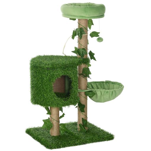 Árbol Rascador De Gatos Torre Escalador Con Nido Para 1-3 Gatos con Ofertas  en Carrefour