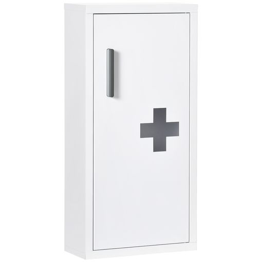 Armario Botiquín De Pared De Metal Kleankin 40x18x60 Cm-blanco con Ofertas  en Carrefour