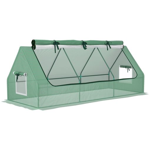 Invernadero Terraza De Abeto Pc 90x48x49,5 Cm-outsunny. Transparente con  Ofertas en Carrefour